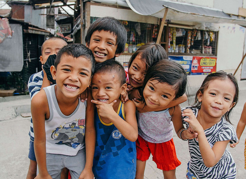 The need for social housing : Children in Manila 