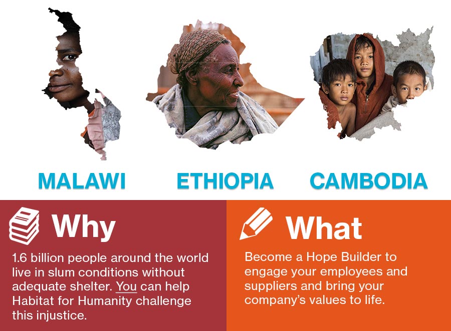 Why join the Hope Builders as corporate partner
