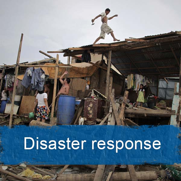 natural disaster relief and response