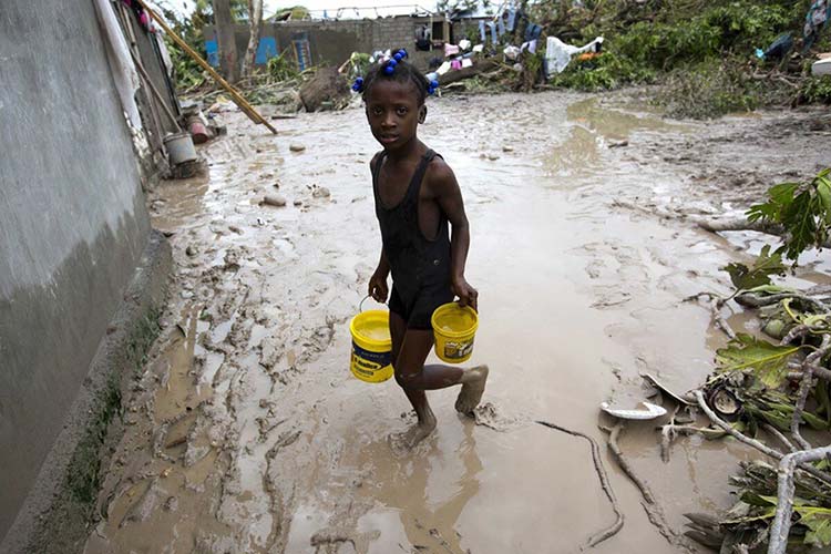 Tackling floods after Hurricane Matthew in Haiti