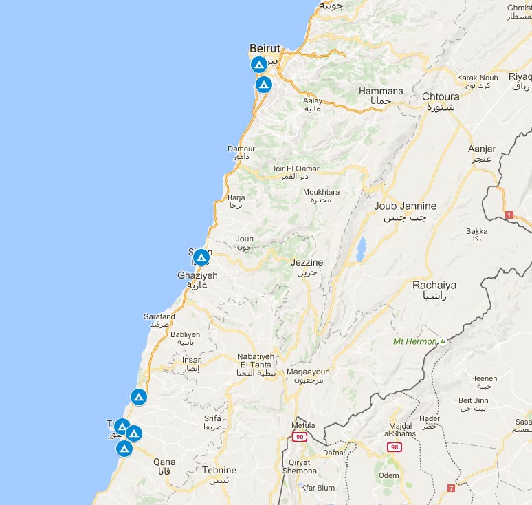 palestinian refugee camps in Lebanon