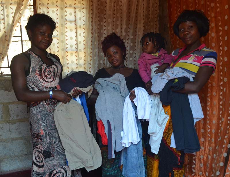 Helping vulnerable families in poverty in Zambia