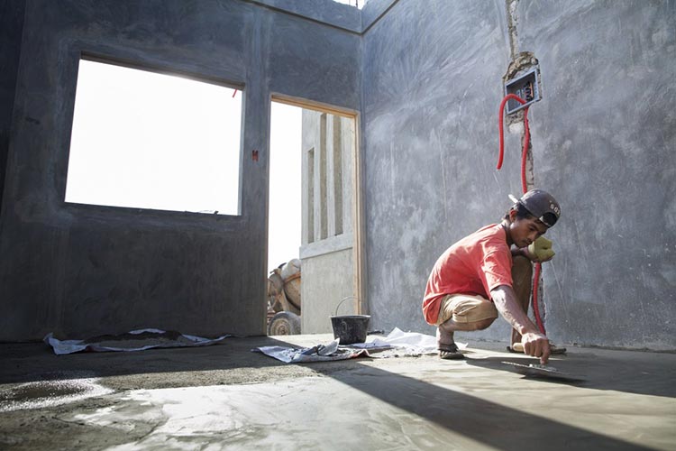 rebuilding after super storm haiyan