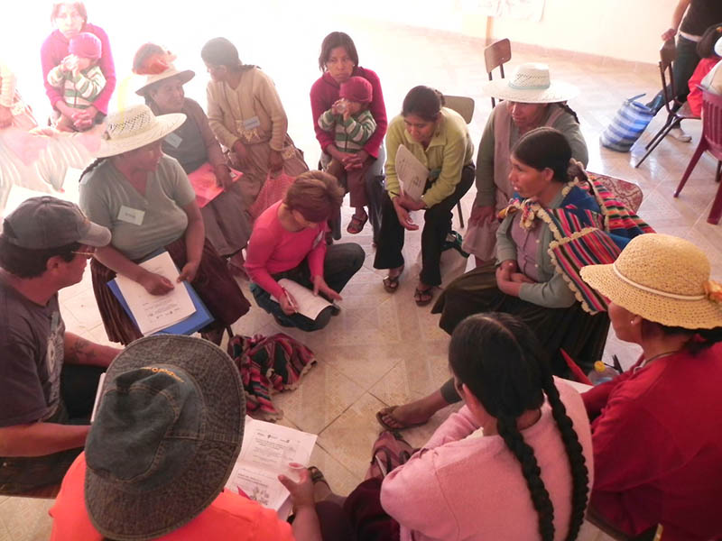 School for women in Bolivia