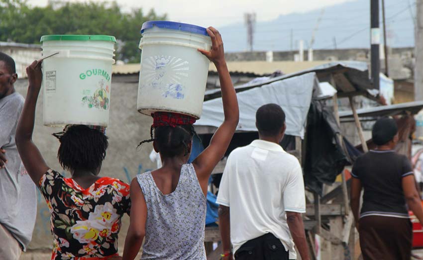 Rebuilding Haiti: Families living in poverty