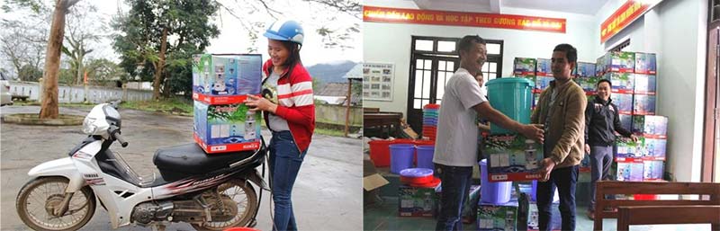 water safety kits distributed in Vietnam