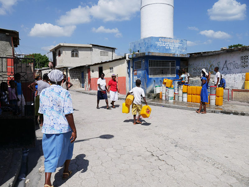 Wash Programme in Simon Pele 