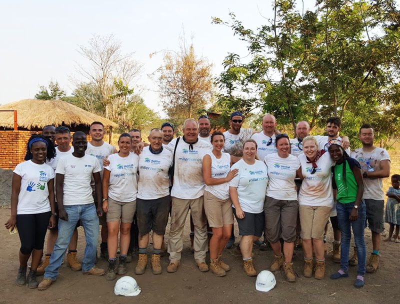 Volunteers making a difference in Malawi