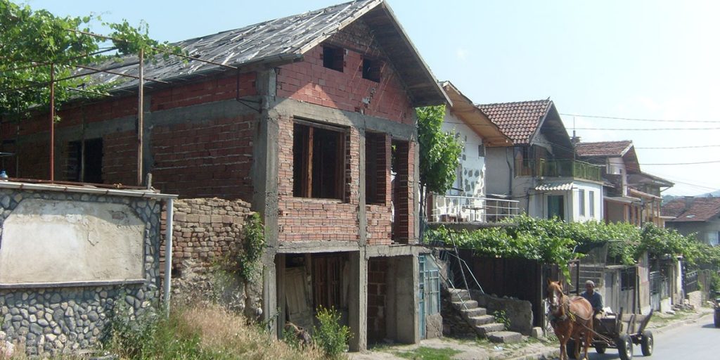 Rebuilding roma slums