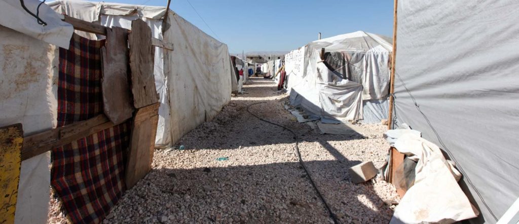 syrian refugee camp in lebanon