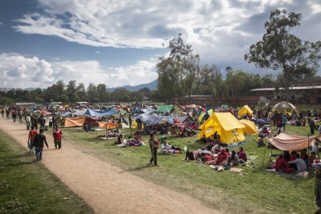 disaster relief after the gorkha earthquake in Nepal