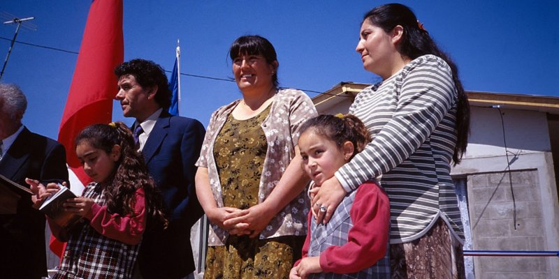 a beneficiary family from Chile