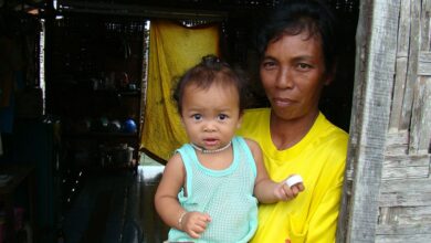 a beneficiary family in Thailand