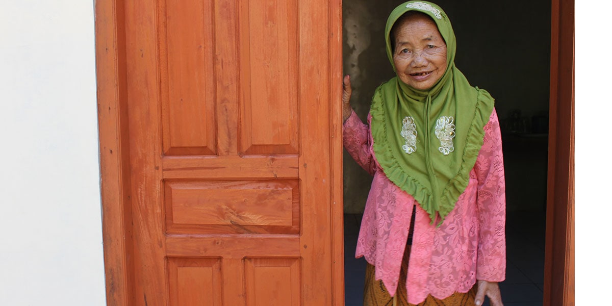 a beneficiary grandmother indonesia