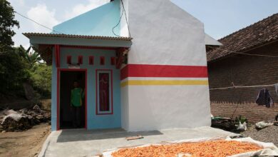 a new habitat house Indonesia