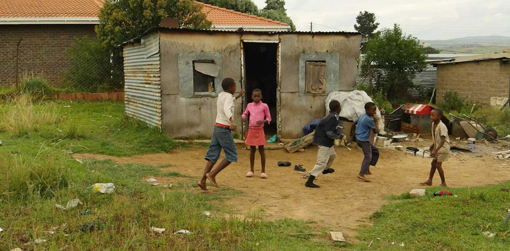 housing poverty in lesotho africa