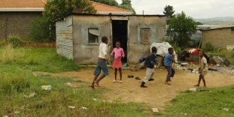 housing poverty in lesotho africa