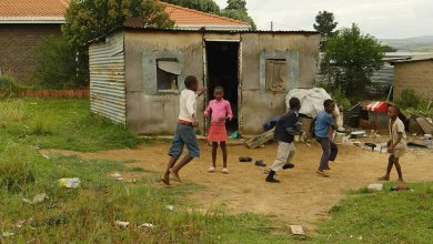 housing poverty in lesotho africa