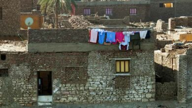 slum housing in Egypt