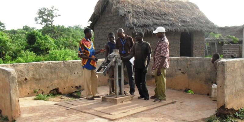 clean water pump cote d'ivoire charity