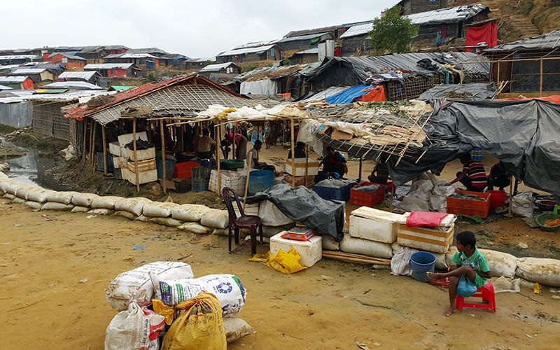 Supporting refugees in Rohingya