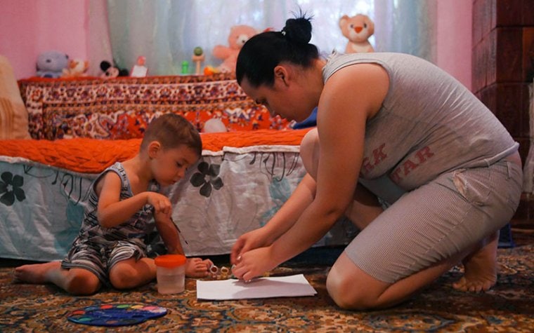 Families in poverty Romania