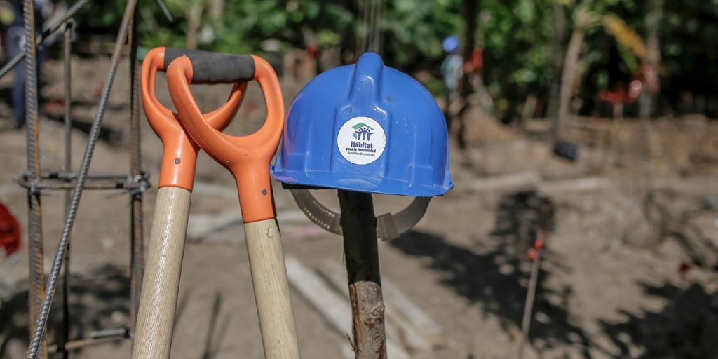 Habitat for Humanity - safeguard image - hat on a spade