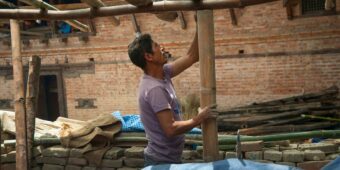 nepal floods reconstruction