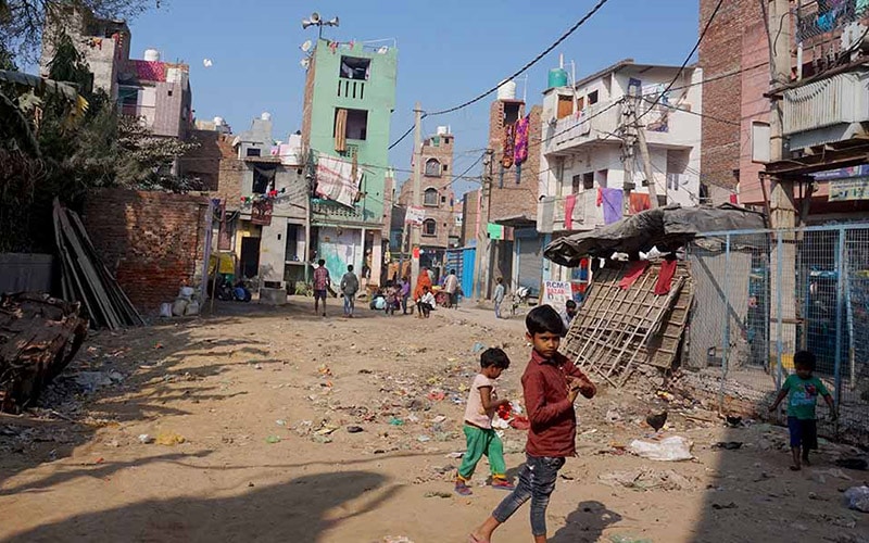 children in india's slums forced from cities due to urbanisation