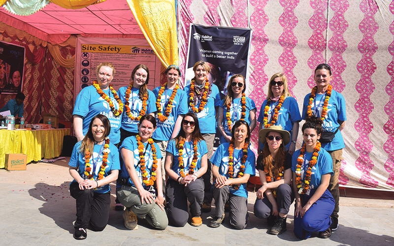 volunteers in india