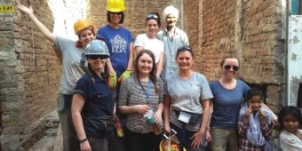 Volunteers in India
