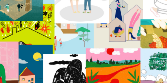 Portraits of Hope from Bulgaria - artists were asked to draw/paint/create imagery of What Home Means To Them