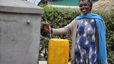 water point in Ethiopia