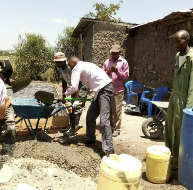 kenya 40 at 40 project building homes