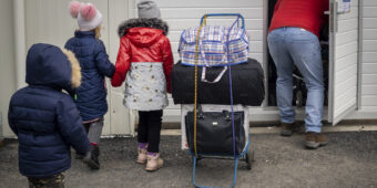 Romania refugee children from Ukraine