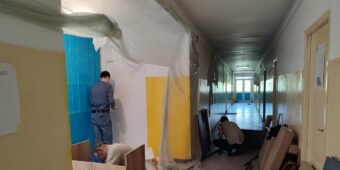 Technical Construction University refurbishment renovation for Ukraine refugees