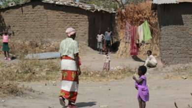 Zambia slum housing