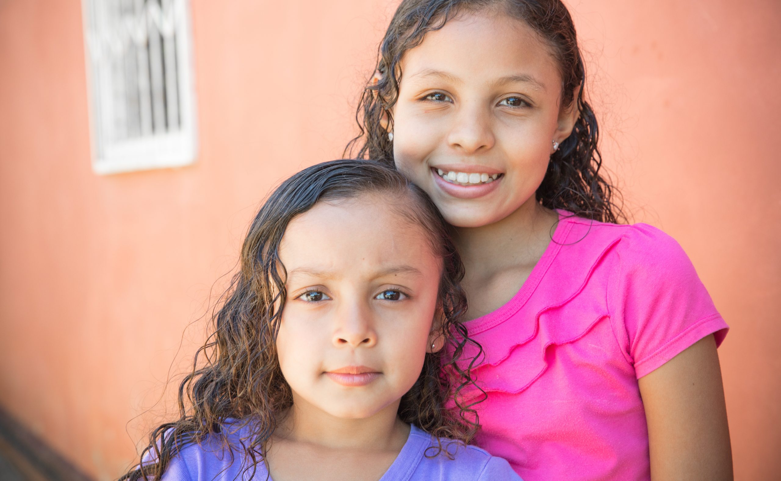 children in honduras, daughters of Jose