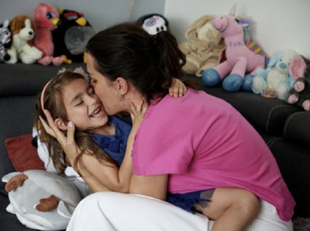 Iryna and her daughter - Ukraine