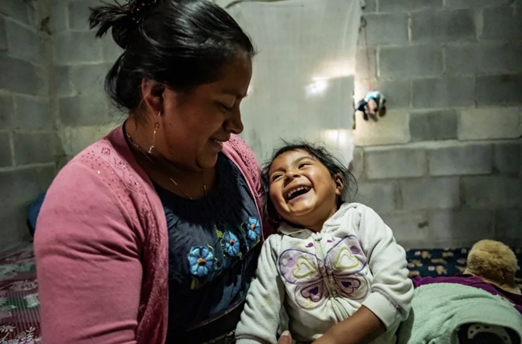 Silvia and her daughter guatemala