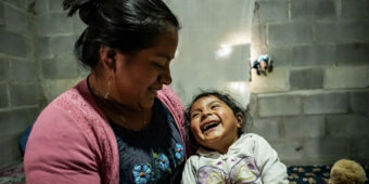 Silvia and her daughter guatemala