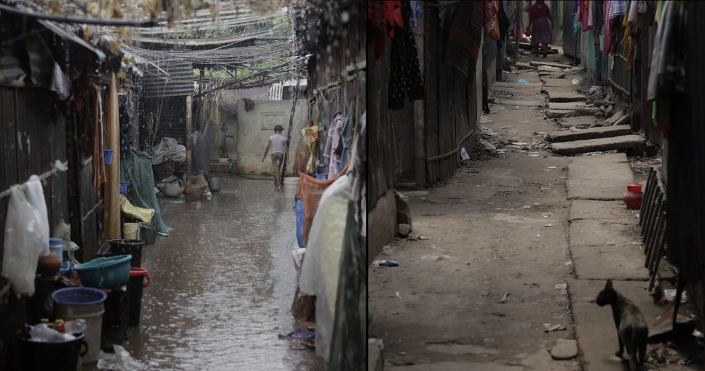 home equals - weather in informal settlements