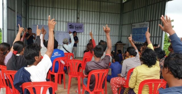 selection process - people in a classroom - Cambodia