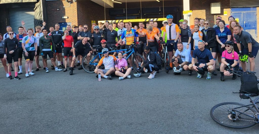 Revantage bike ride London to Amsterdam challenge for habitat for humanity great britain