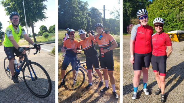 Revantage bike ride London to Amsterdam challenge for habitat for humanity great britain